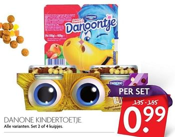 Aanbiedingen Danone kindertoetje - Danone - Geldig van 27/11/2016 tot 03/12/2016 bij Deka Markt