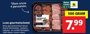 Aanbiedingen Luxe gourmetschotel - Delicieux - Geldig van 28/11/2016 tot 04/12/2016 bij Lidl