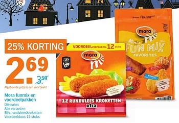 Aanbiedingen Mora funmix en voordeelpakken - Mora - Geldig van 27/11/2016 tot 04/12/2016 bij Albert Heijn
