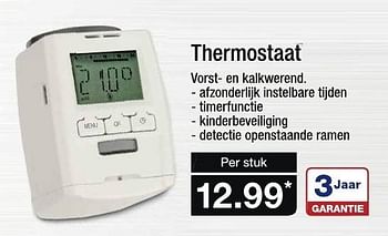 Aanbiedingen Thermostaat - Huismerk - Aldi - Geldig van 30/11/2016 tot 03/12/2016 bij Aldi