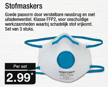 Aanbiedingen Stofmaskers - Huismerk - Aldi - Geldig van 30/11/2016 tot 03/12/2016 bij Aldi