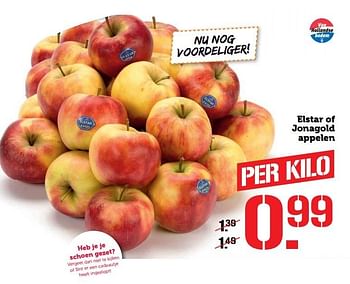 Aanbiedingen Elstar of jonagold appelen - Huismerk - Coop - Geldig van 28/11/2016 tot 04/12/2016 bij Coop