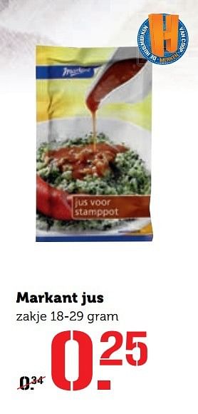 Aanbiedingen Markant jus - Markant - Geldig van 28/11/2016 tot 04/12/2016 bij Coop