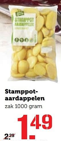 Aanbiedingen Stamppotaardappelen - Huismerk - Coop - Geldig van 28/11/2016 tot 04/12/2016 bij Coop