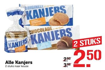 Aanbiedingen Alle kanjers - Kanjers - Geldig van 28/11/2016 tot 04/12/2016 bij Coop
