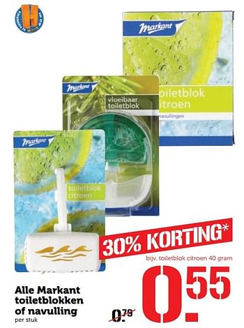 Aanbiedingen Alle markant toiletblokken of navulling - Markant - Geldig van 28/11/2016 tot 04/12/2016 bij Coop