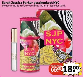 Aanbiedingen Sarah jessica parker geschenkset nyc - Sarah Jessica Parker - Geldig van 29/11/2016 tot 04/12/2016 bij Kruidvat