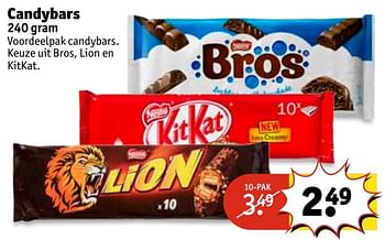 Aanbiedingen Candybars - Nestlé - Geldig van 29/11/2016 tot 04/12/2016 bij Kruidvat