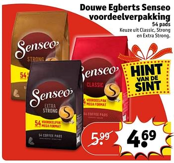 Aanbiedingen Douwe egberts senseo voordeelverpakking - Douwe Egberts - Geldig van 29/11/2016 tot 04/12/2016 bij Kruidvat