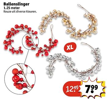 Aanbiedingen Ballenslinger - Huismerk - Kruidvat - Geldig van 29/11/2016 tot 04/12/2016 bij Kruidvat