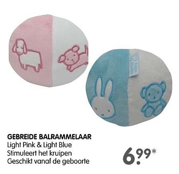 Aanbiedingen Gebreide balrammelaar - Nijntje - Geldig van 28/11/2016 tot 05/12/2016 bij Prenatal