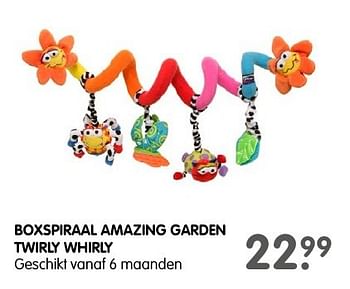 Aanbiedingen Boxspiraal amazing garden twirly whirly - Huismerk - Prenatal - Geldig van 28/11/2016 tot 05/12/2016 bij Prenatal