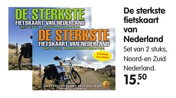 Aanbiedingen De sterkste fietskaart van nederland - Huismerk - ANWB - Geldig van 28/11/2016 tot 11/12/2016 bij ANWB