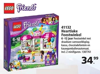 Aanbiedingen Heartlake feestwinkel - Lego - Geldig van 26/11/2016 tot 11/12/2016 bij Intertoys