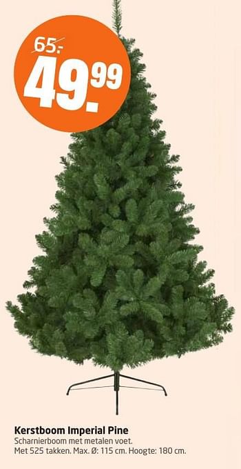 Aanbiedingen Kerstboom imperial pine - Huismerk - Formido - Geldig van 27/11/2016 tot 11/12/2016 bij Formido