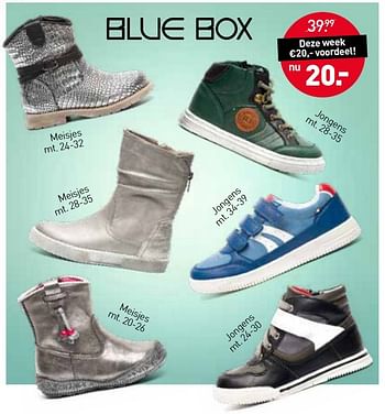 Aanbiedingen Blue box meisjes - Huismerk - Scapino - Geldig van 28/11/2016 tot 11/12/2016 bij Scapino