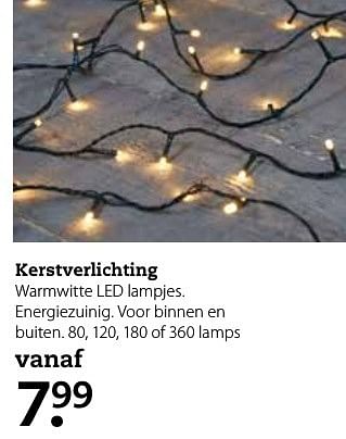 Aanbiedingen Kerstverlichting warmwitte led lampjes - Huismerk- Boerenbond - Geldig van 28/11/2016 tot 11/12/2016 bij Boerenbond