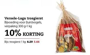 Aanbiedingen Versele-laga trosgierst - Versele-Laga - Geldig van 28/11/2016 tot 11/12/2016 bij Boerenbond