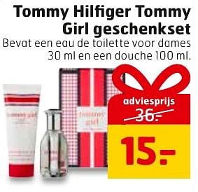 Aanbiedingen Tommy hilfiger tommy girl geschenkset - Tommy Hilfiger - Geldig van 29/11/2016 tot 04/12/2016 bij Trekpleister