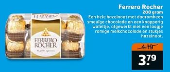 Aanbiedingen Ferrero rocher - Ferrero - Geldig van 29/11/2016 tot 04/12/2016 bij Trekpleister