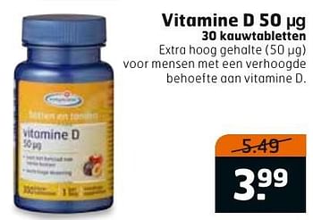 Aanbiedingen Vitamine d - Huismerk - Trekpleister - Geldig van 29/11/2016 tot 04/12/2016 bij Trekpleister