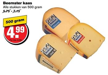 Aanbiedingen Beemster kaas - Beemster - Geldig van 30/11/2016 tot 06/12/2016 bij Hoogvliet