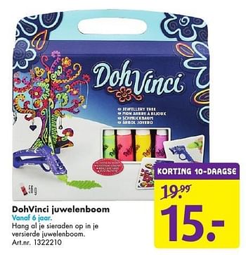 Aanbiedingen Dohvinci juwelenboom - DohVinci - Geldig van 29/11/2016 tot 11/12/2016 bij Bart Smit