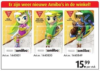 Aanbiedingen Er zijn weer nieuwe amibo`s in de winkel - Nintendo - Geldig van 29/11/2016 tot 11/12/2016 bij Bart Smit