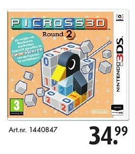 Aanbiedingen Picross 3d - Nintendo - Geldig van 29/11/2016 tot 11/12/2016 bij Bart Smit