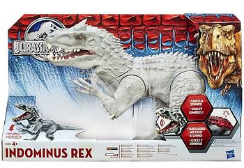 Aanbiedingen Jurassic World Indominus Rex - Merkloos - Geldig van 22/10/2016 tot 07/12/2016 bij ToyChamp