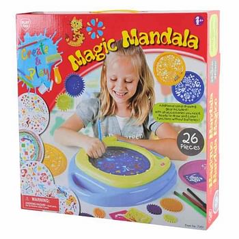 Aanbiedingen Magic Mandala! - Merkloos - Geldig van 22/10/2016 tot 07/12/2016 bij ToyChamp