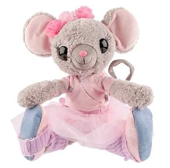 Aanbiedingen House of Mouse Ballet muis knuffel 55cm - Merkloos - Geldig van 22/10/2016 tot 07/12/2016 bij ToyChamp