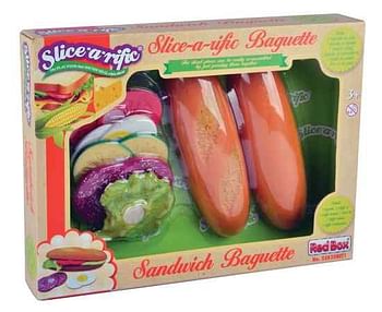Aanbiedingen Slice-a-rific Baguette set - Merkloos - Geldig van 22/10/2016 tot 07/12/2016 bij ToyChamp