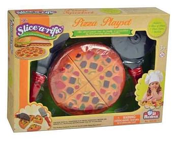 Aanbiedingen Slice-a-rific pizza set - Merkloos - Geldig van 22/10/2016 tot 07/12/2016 bij ToyChamp