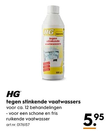 Aanbiedingen Tegen stinkende vaatwassers - HG - Geldig van 29/11/2016 tot 07/12/2016 bij Blokker