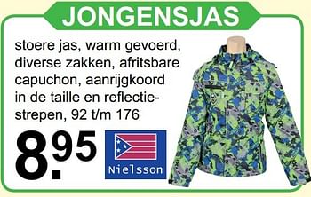 Aanbiedingen Jongensjas - Nielsson - Geldig van 04/12/2016 tot 24/12/2016 bij Van Cranenbroek
