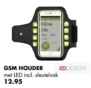 Aanbiedingen Gsm houder - XD Design - Geldig van 01/12/2016 tot 31/12/2016 bij Multi Bazar