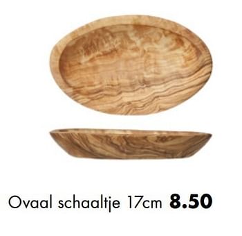 Aanbiedingen Ovaal schaaltje - Huismerk - Multi Bazar - Geldig van 01/12/2016 tot 31/12/2016 bij Multi Bazar
