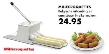 Aanbiedingen Millecroquettes belgische uitvinding en onmisbaar in elke keuken. - Millecroquettes - Geldig van 01/12/2016 tot 31/12/2016 bij Multi Bazar