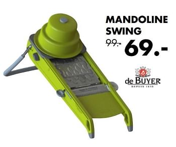 Aanbiedingen Mandoline swing - De buyer - Geldig van 01/12/2016 tot 31/12/2016 bij Multi Bazar