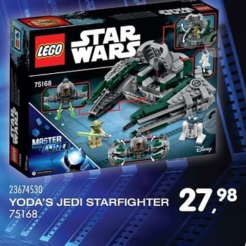 Aanbiedingen Yoda`s jedi starfighter - Lego - Geldig van 06/12/2016 tot 10/01/2017 bij Supra Bazar