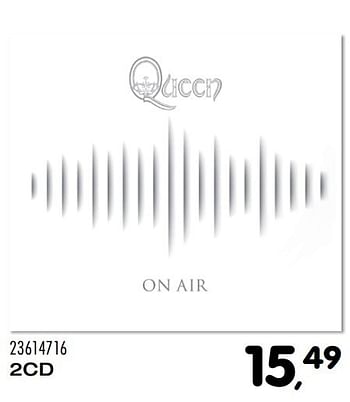 Aanbiedingen 2cd queen on air - Huismerk - Supra Bazar - Geldig van 06/12/2016 tot 10/01/2017 bij Supra Bazar
