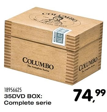 Aanbiedingen 35dvd box: columbo - Huismerk - Supra Bazar - Geldig van 06/12/2016 tot 10/01/2017 bij Supra Bazar