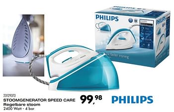 Aanbiedingen Philips stoomgenerator speed care - Philips - Geldig van 06/12/2016 tot 10/01/2017 bij Supra Bazar