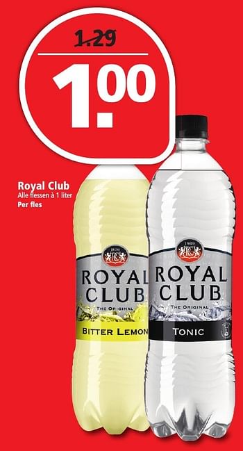 Aanbiedingen Royal club - Royal Club - Geldig van 04/12/2016 tot 10/12/2016 bij Plus