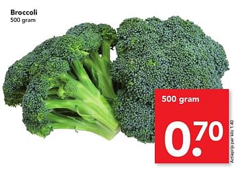 Aanbiedingen Broccoli - Huismerk deen supermarkt - Geldig van 04/12/2016 tot 10/12/2016 bij Deen Supermarkten