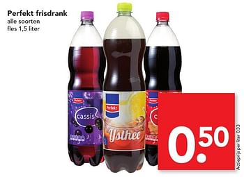 Aanbiedingen Perfekt frisdrank - Perfekt - Geldig van 04/12/2016 tot 10/12/2016 bij Deen Supermarkten