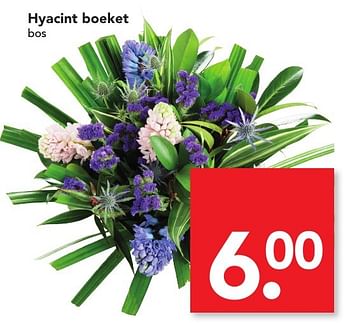 Aanbiedingen Hyacint boeket - Huismerk deen supermarkt - Geldig van 04/12/2016 tot 10/12/2016 bij Deen Supermarkten