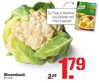 Aanbiedingen Bloemkool - Huismerk - Coop - Geldig van 05/12/2016 tot 11/12/2016 bij Coop