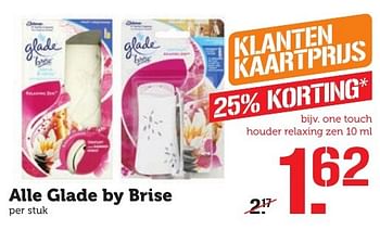 Aanbiedingen Alle glade by brise - Glade - Geldig van 05/12/2016 tot 11/12/2016 bij Coop